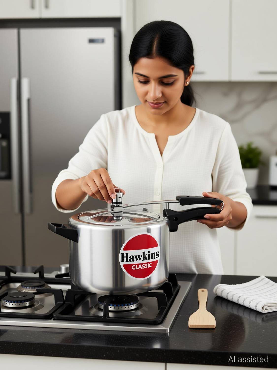 Hawkins Classic 5L Pressure Cooker - Image 3