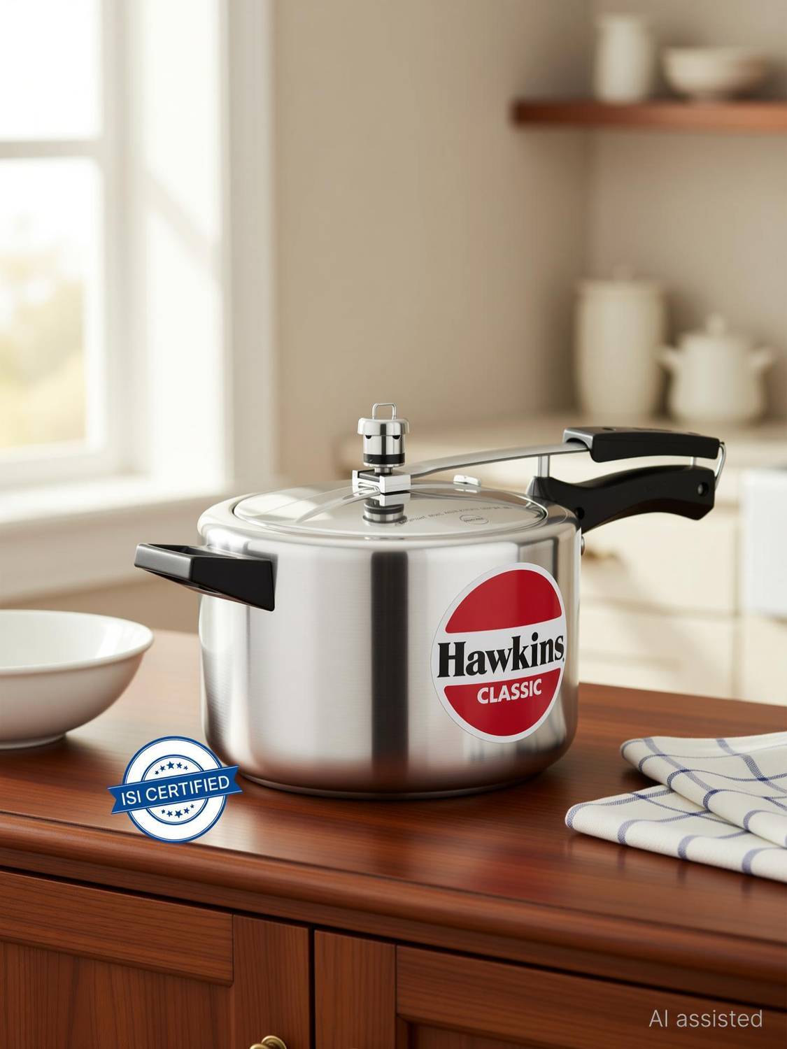 Hawkins Classic 5L Pressure Cooker - Image 4