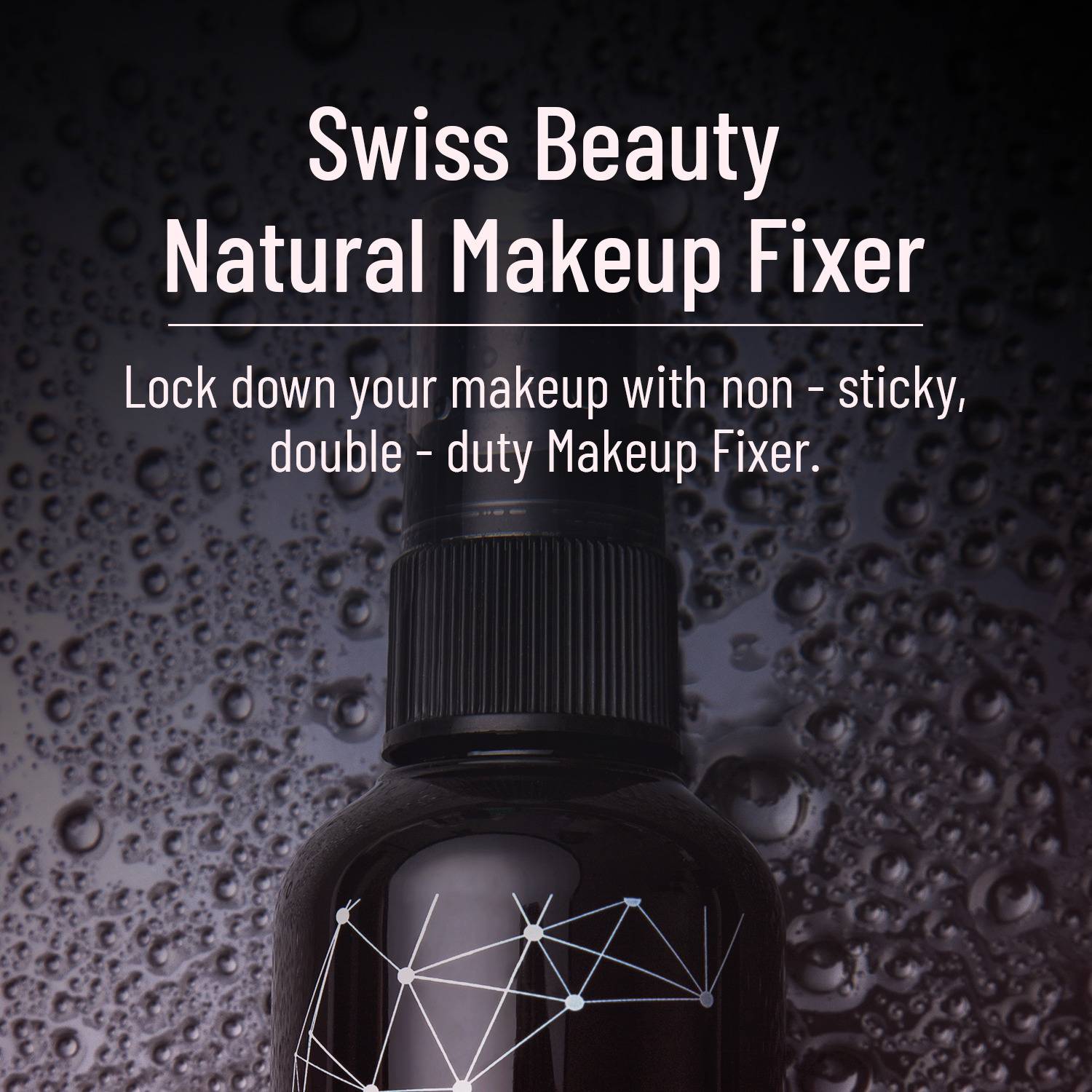 SWISS BEAUTY Professional Makeup Fixer Spray 70 ml - Image 3