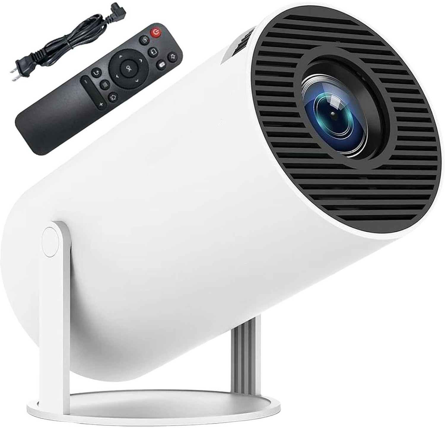 Image of IMMUTABLE Mini Projector, 4K 1080P Full HD Projector NBH24 (2200 lm / Remote Controller) Portable Projector