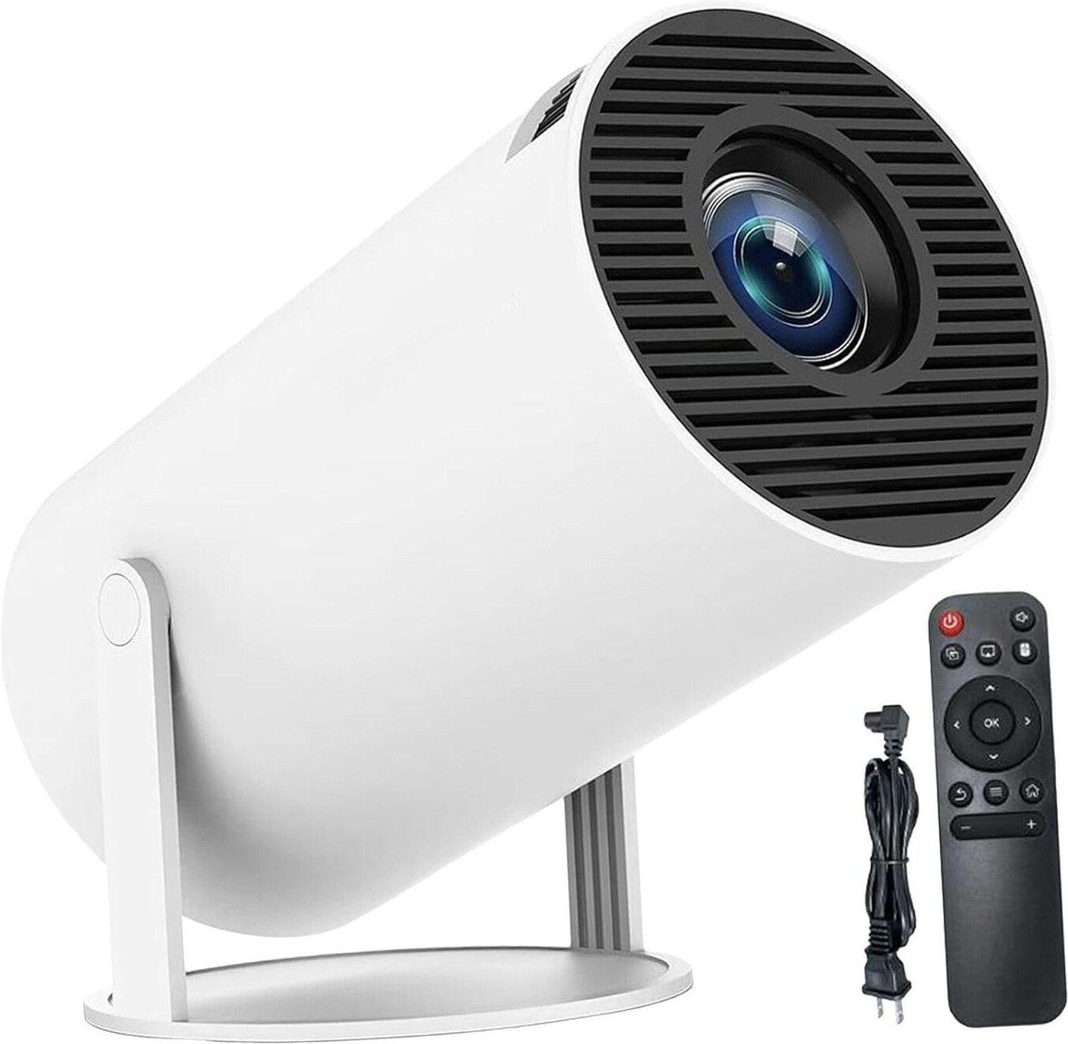 Image of IMMUTABLE Mini Projector, 4K 1080P Full HD Projector NBH23 (2200 lm / Remote Controller) Portable Projector
