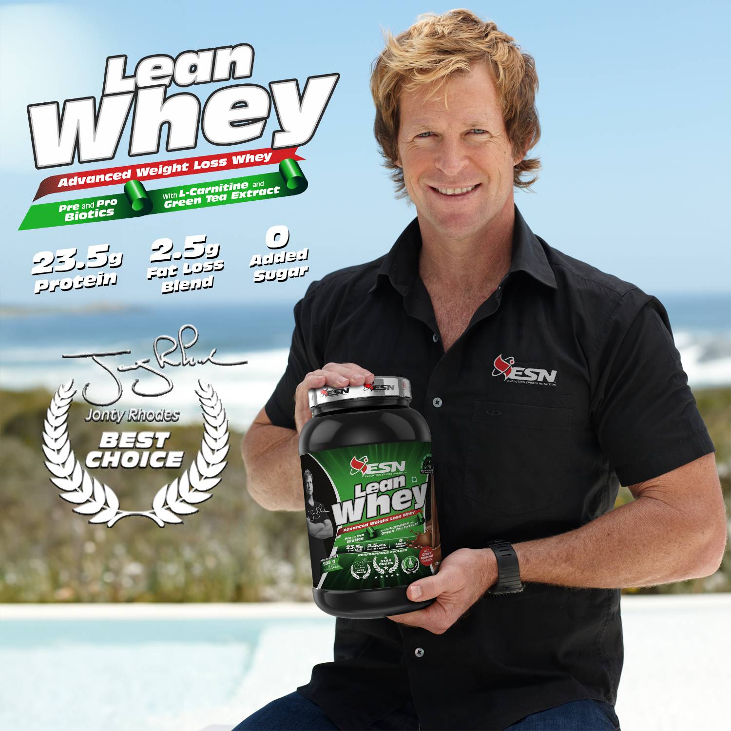 ESN (Evolution Sports Nutrition) Lean Whey Protein, Green tea leaf extract,  L-carnitine HCL , Muscle building Whey Protein Price in India - Buy ESN  (Evolution Sports Nutrition) Lean Whey Protein, Green tea