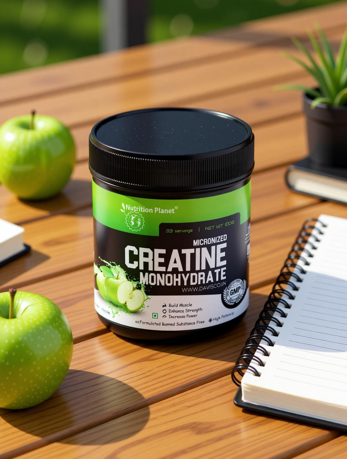 Image of Nutrition Planet Micronized Creatine Monohydrate (33 Servings / 0.22LB) Creatine