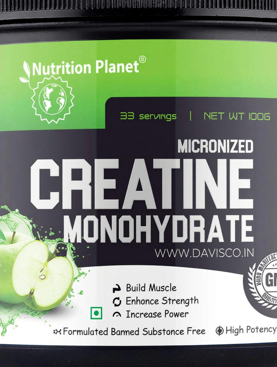 Image of Nutrition Planet Micronized Creatine Monohydrate (33 Servings / 0.22LB) Creatine