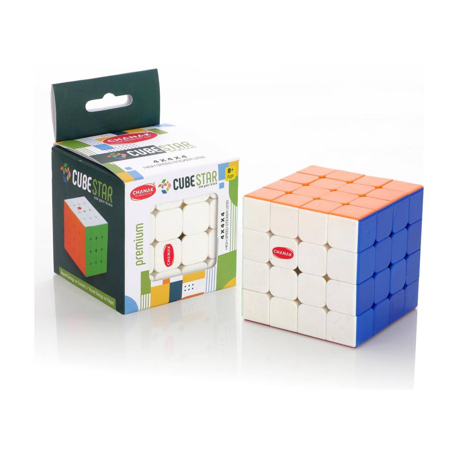 333MART Solve The Cubestar Bundle 4X4 Pack Toy for Kids Ages 8 and Up