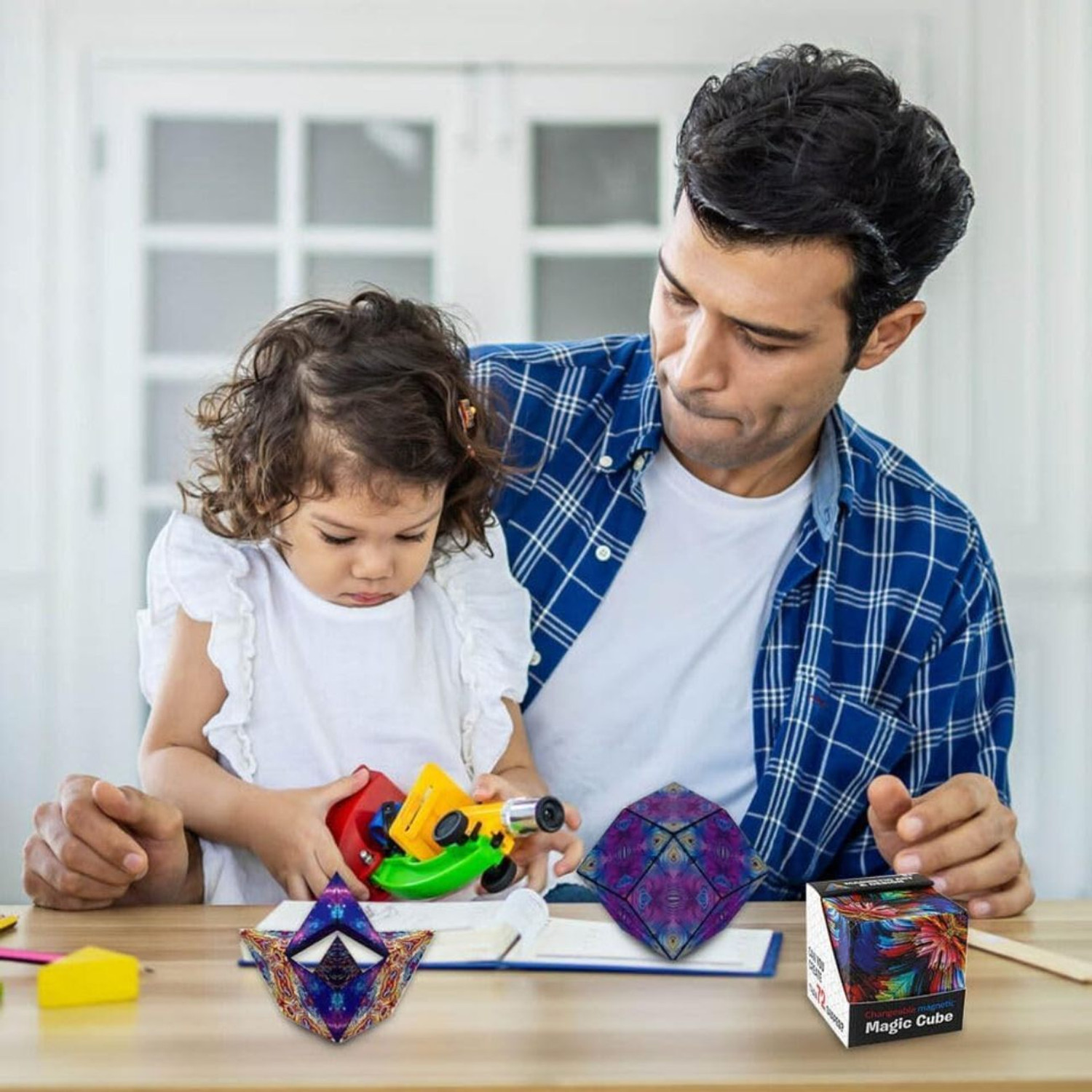 Image of UB Toys Shape Shifting Mysterious Magnetic Puzzle Cube Transforms into 72+ Shapes