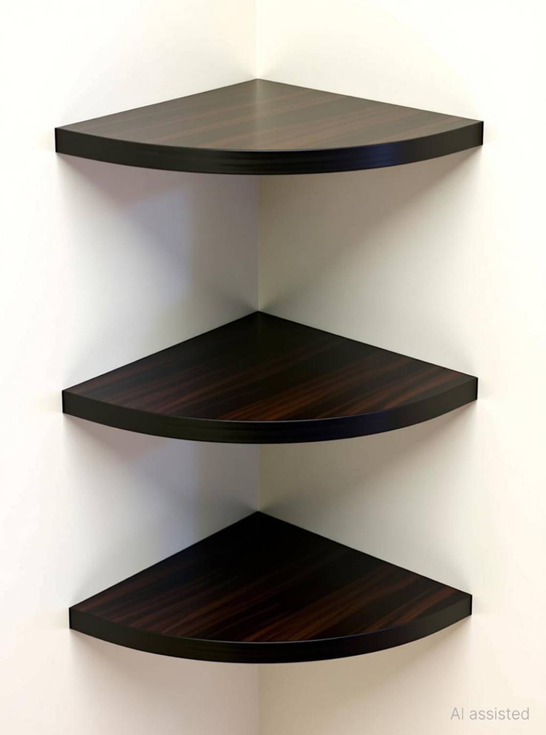 Artival Crafts Wooden Corner Shelf - Image 2