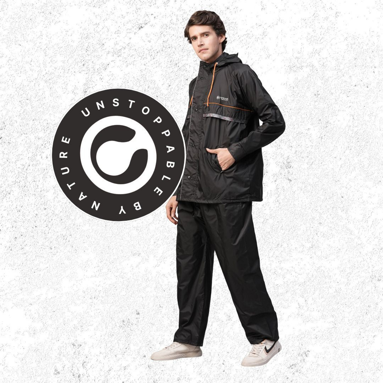 Image of CITIZEN Self Design Men Rain Suit