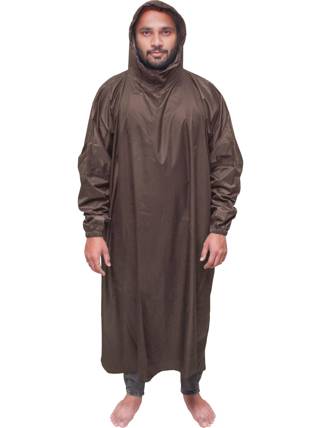 GoodluckSB Solid Men Raincoat