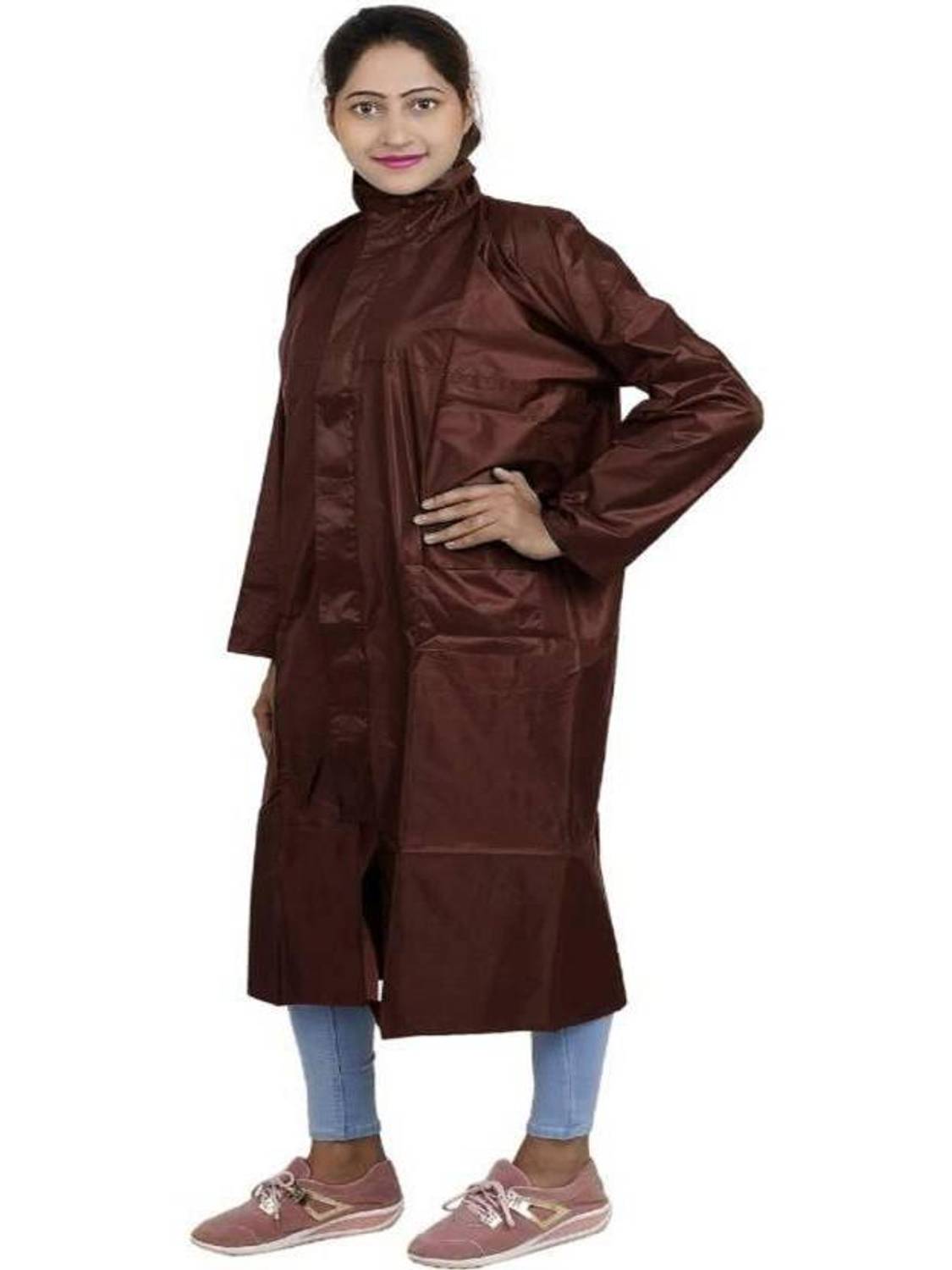 jim-Dandy Solid Women Raincoat