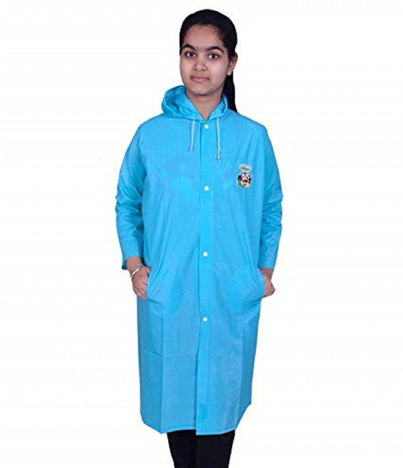 Kolvaa Solid Boys & Girls Raincoat