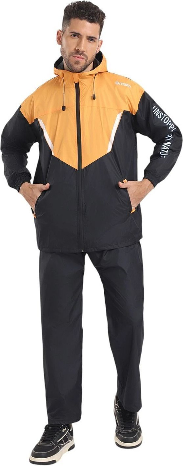 Image of CITIZEN Colorblock Men Raincoat