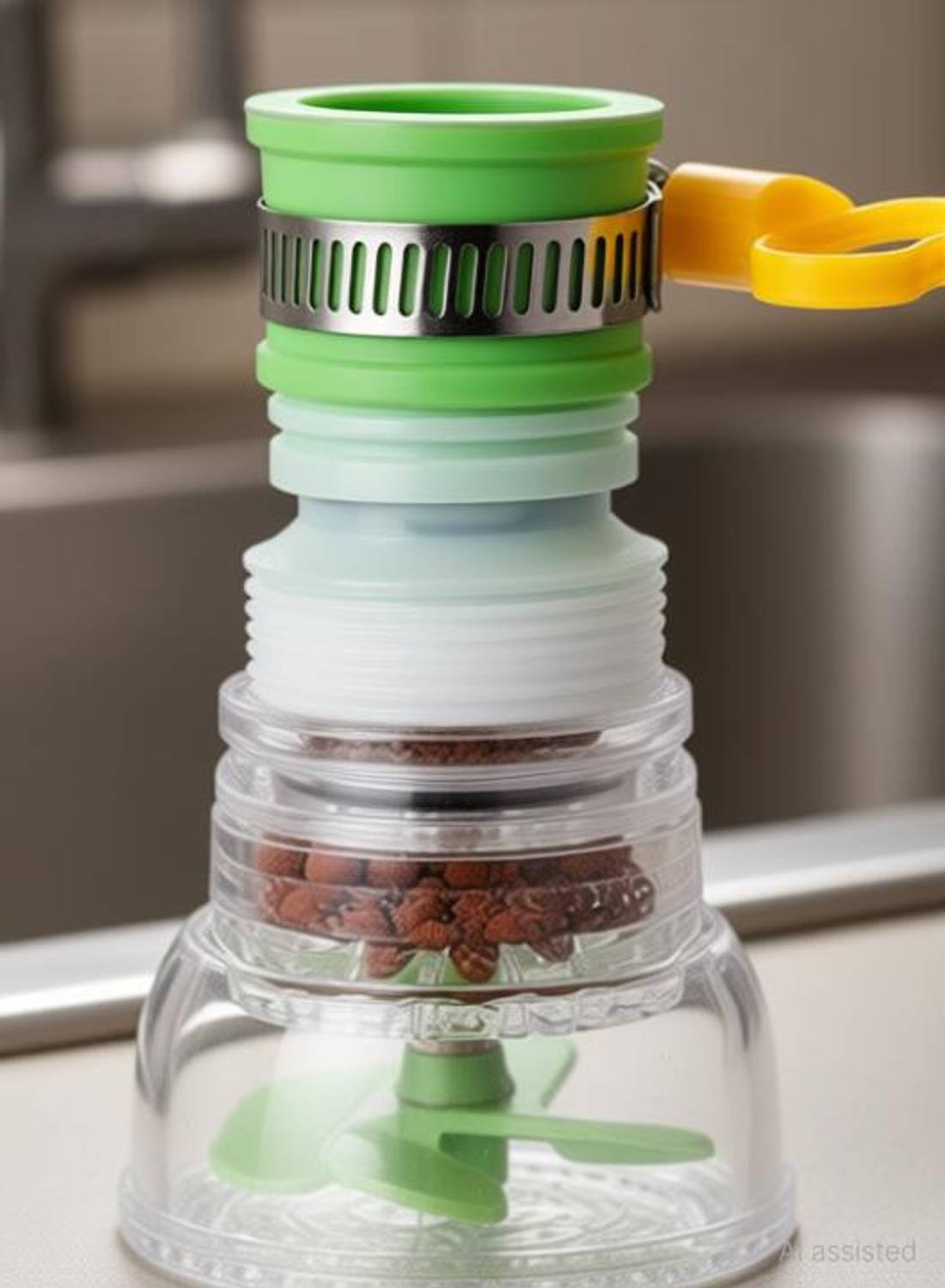 Atirap Expandable Water Tap Clip_1 Cartridge Faucet