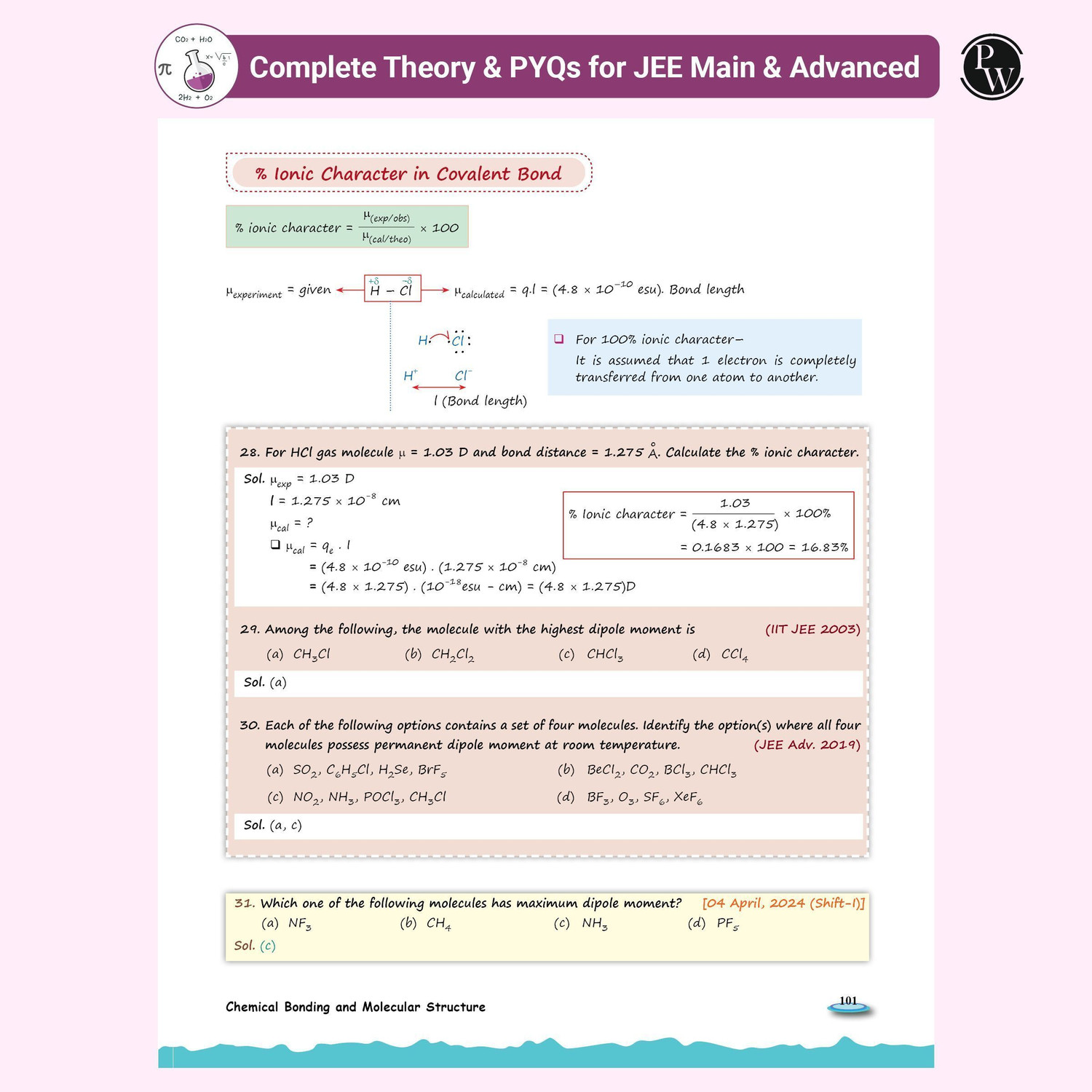 Image of PW JEE Advanced EaJEE Handwritten Notes For Inorganic Chemistry By Om Pandey For JEE Exams
