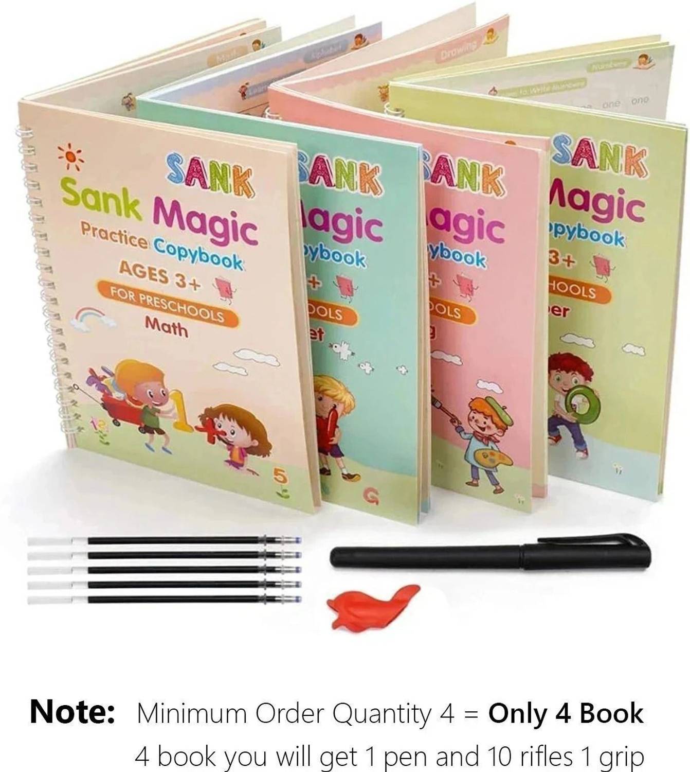 Manoj Publications Magic Practice Book - Copybook for Kids Reu