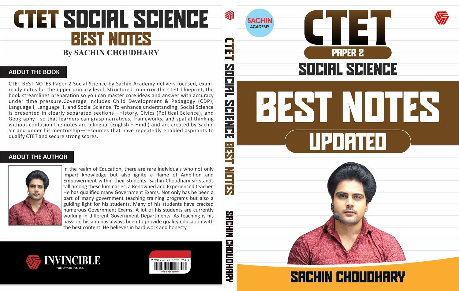 Image of CTET Paper 2 | Social Science | Best Notes | Sachin Academy | Invincible