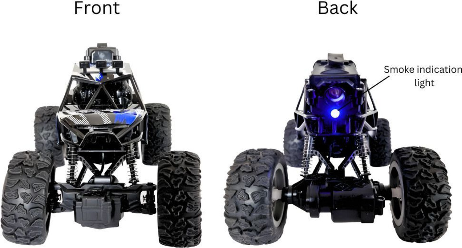 Image of SNISH SIGNATURE Remote Control Rechargeable RC Car with Smoke for Kids-B55