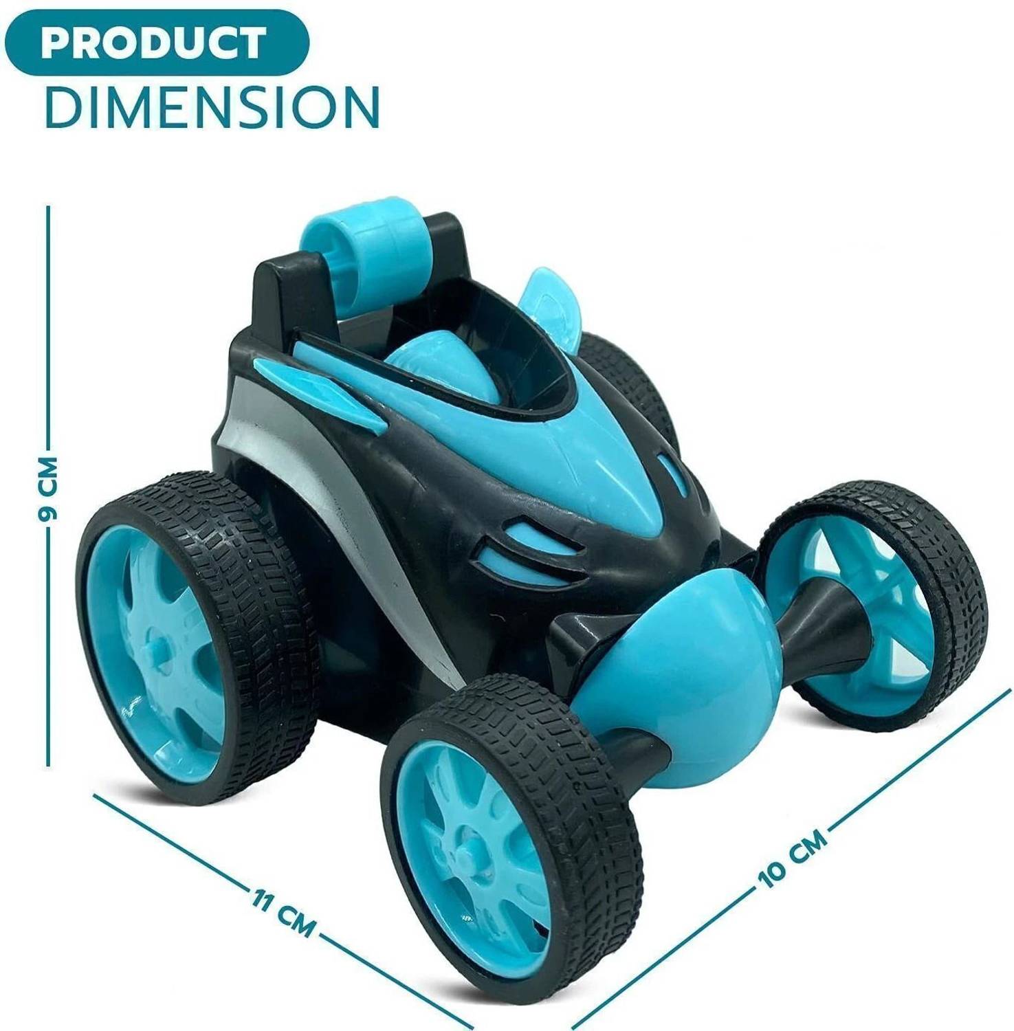 COMERCIO 360° Rotating Remote Control Stunt Vehicle - Image 3