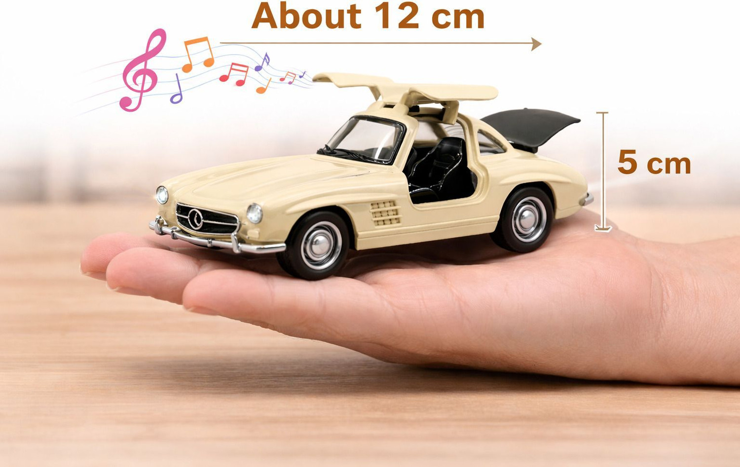 Image of Kidzoy Mercedes-Benz 300 SL Gullwing 1:36 Diecast Model