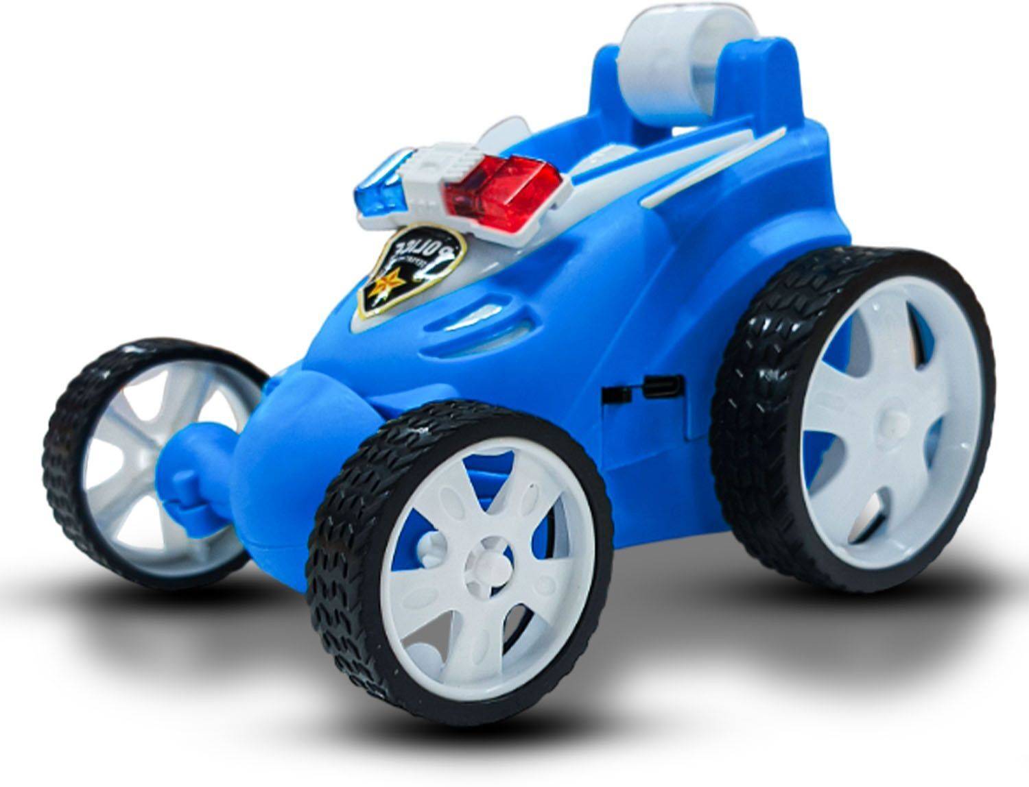 Urban Kiddzone 360° Rotating Police Car Toy - Image 1