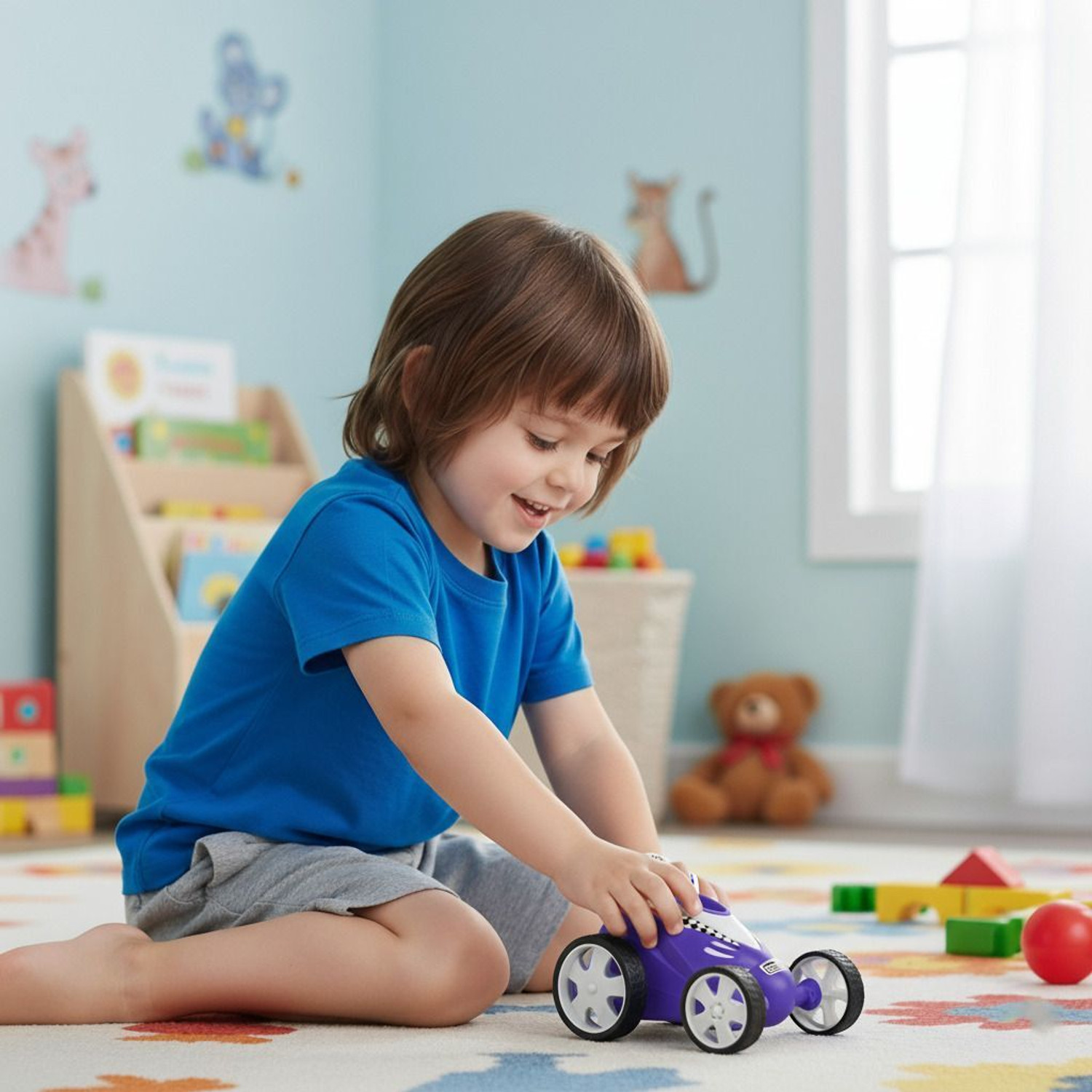 Image of Gurukrupa Guru Krupa 360 Degree Small Stunt Car For Boys Girls Kids, Flip Spin Drift Gift