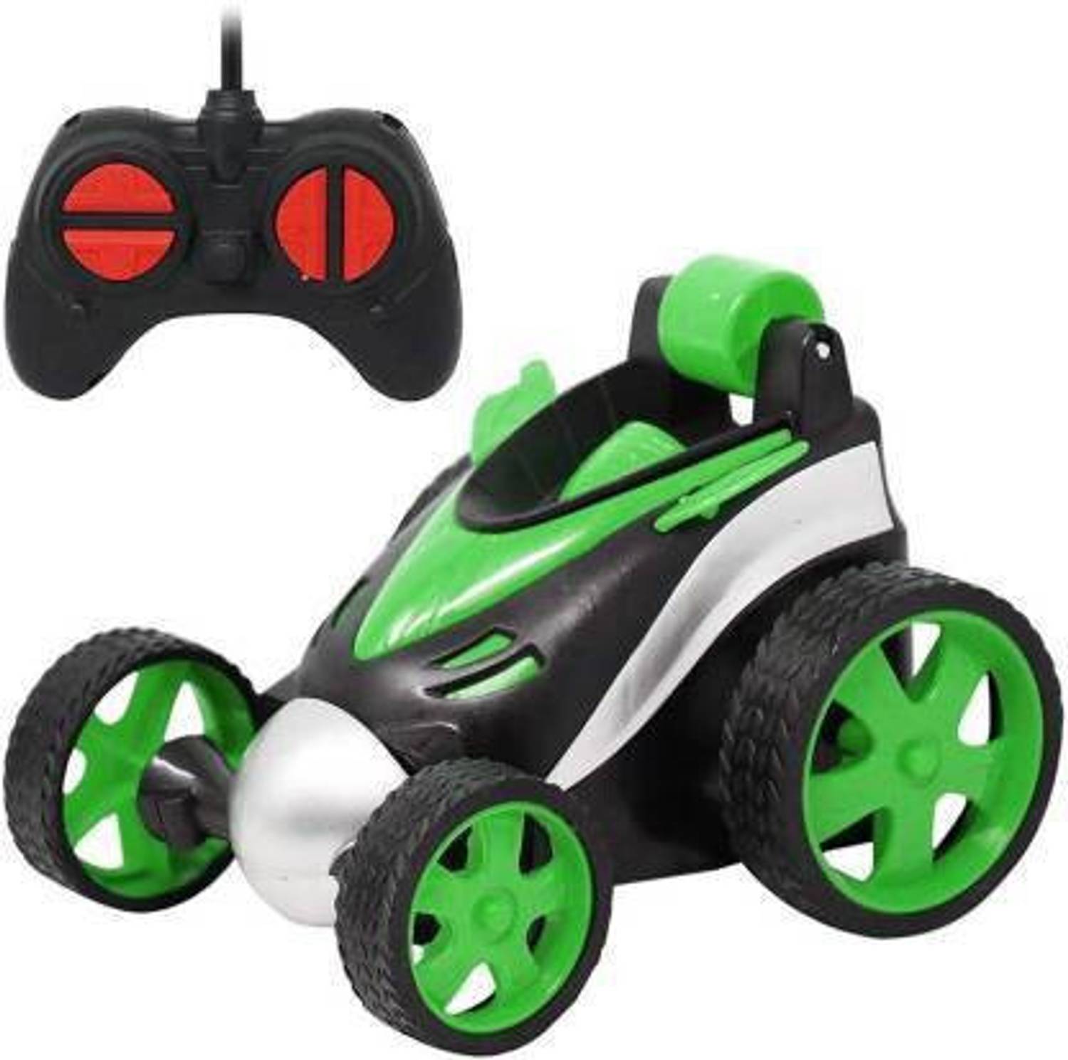 AKCOLLECTION RC Tumbling Stunt Dump Truck 360 Degree Rotating Remote Control Toy