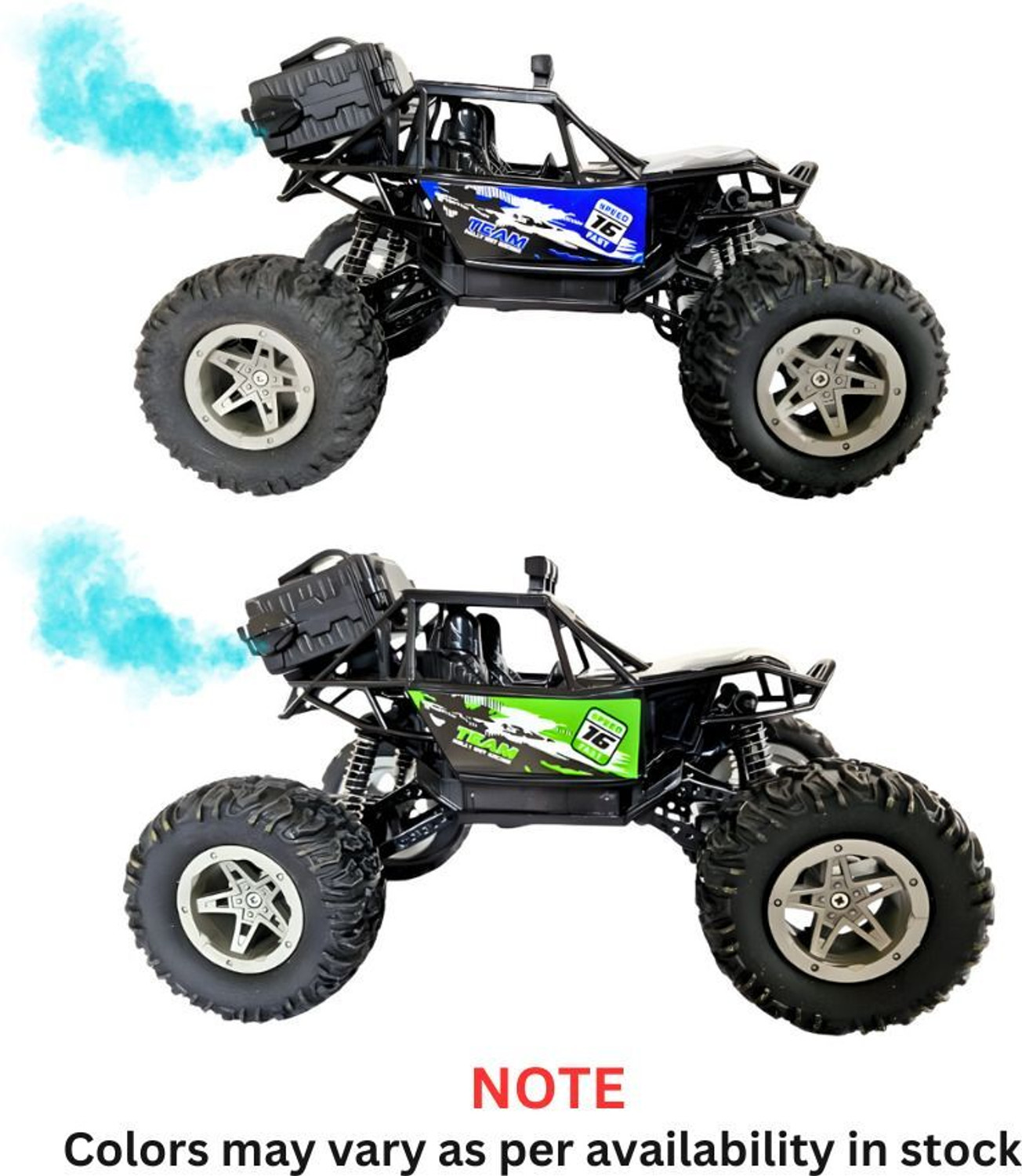 Image of SNISH SIGNATURE Remote Control Rechargeable RC Car with Smoke for Kids-B55