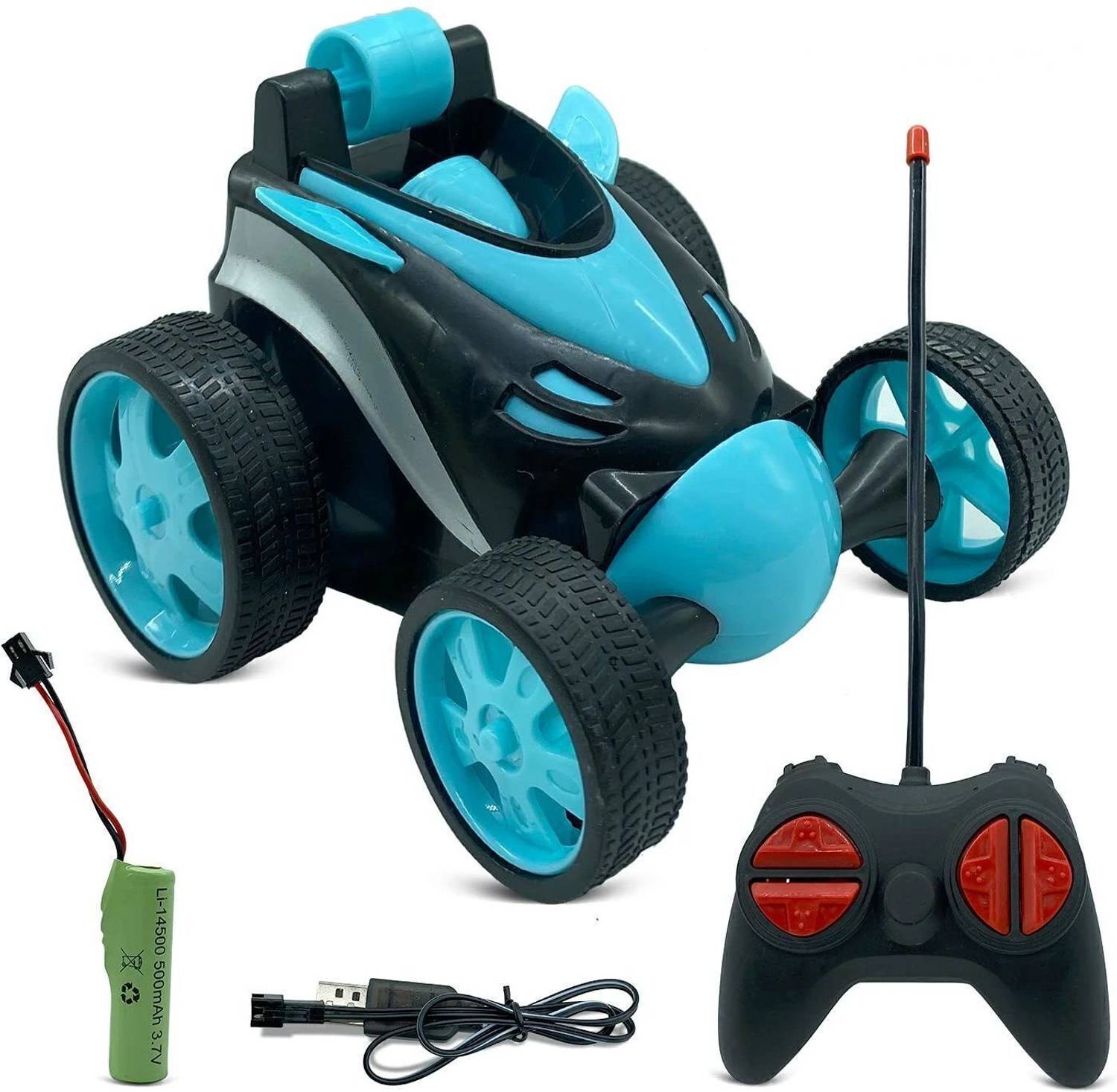 COMERCIO 360° Rotating Remote Control Stunt Vehicle - Image 1