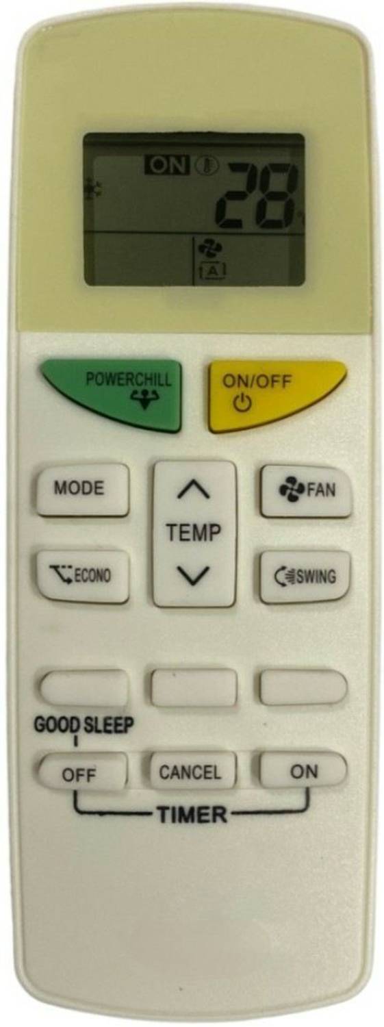 Emrse 132-J DAI-KIN AC Remote Compatible with DAIKIN 1 / 1.5 /2 TON AC Remote Controller