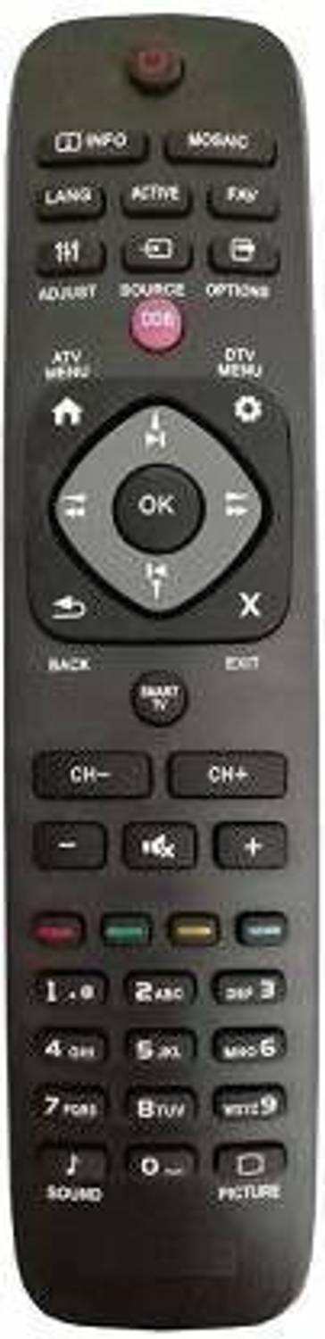 MEPL DDB Function Compatible for LED & D2H Remote Control Philips Remote Controller