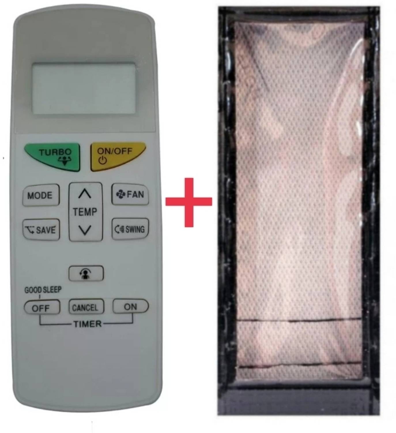 Paril (Remote+Cover) Ac Remote compatible for Daikin Inverter Ac With PU Leather Protective Cover( EXACTLY SAME REMOTE WILL ONLY WORK) Remote Controller