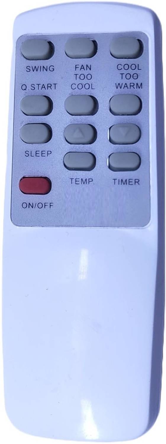 TIZOQ Replacement Remote Control Compatible for Neuro Fuzzy & Carrier AC (2300-2200) AC Remote Neuro Fuzzy AC, Carrier AC Remote Controller