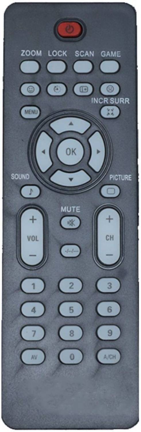 NixGlobal M110 URC11 Remote Compatible for PHILIPS LED LCD TV UNIVERSAL Remote Controller