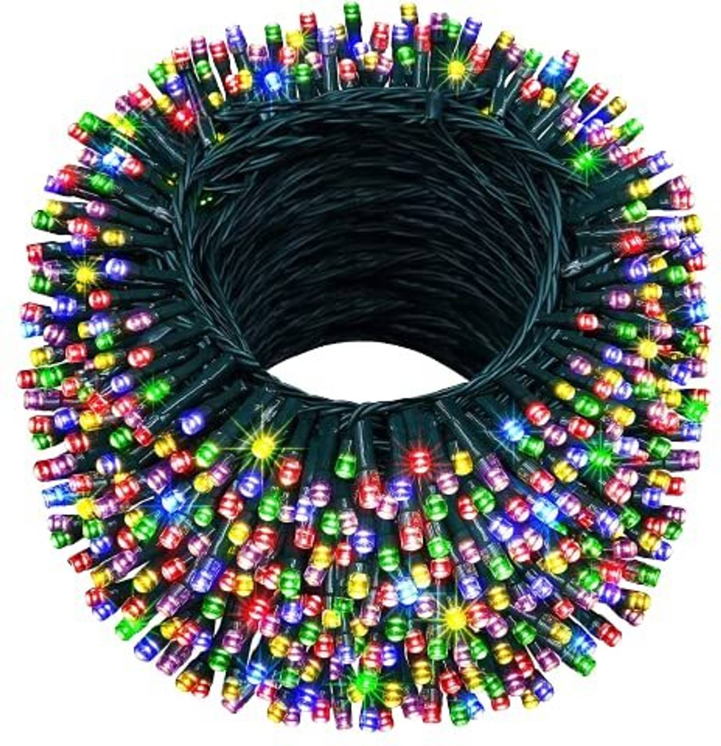Biway 40 LEDs 15 m Multicolor Color Changing, Flickering Bell Rice Lights