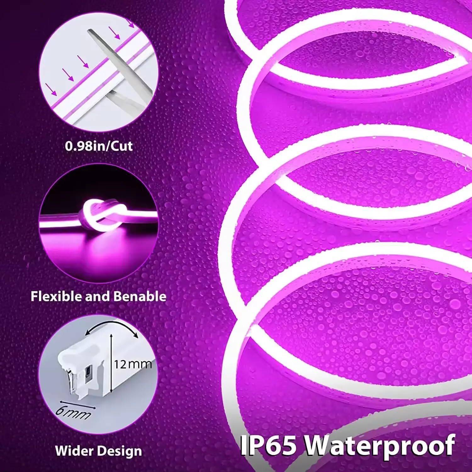 RAYVIX 600 LEDs 5m Purple Rice Lights Pack of 1 - Image 2