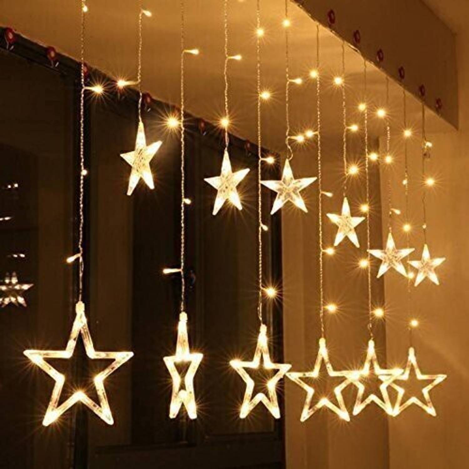 xenith 140 LEDs 5.08 m White Flickering Star Rice Lights