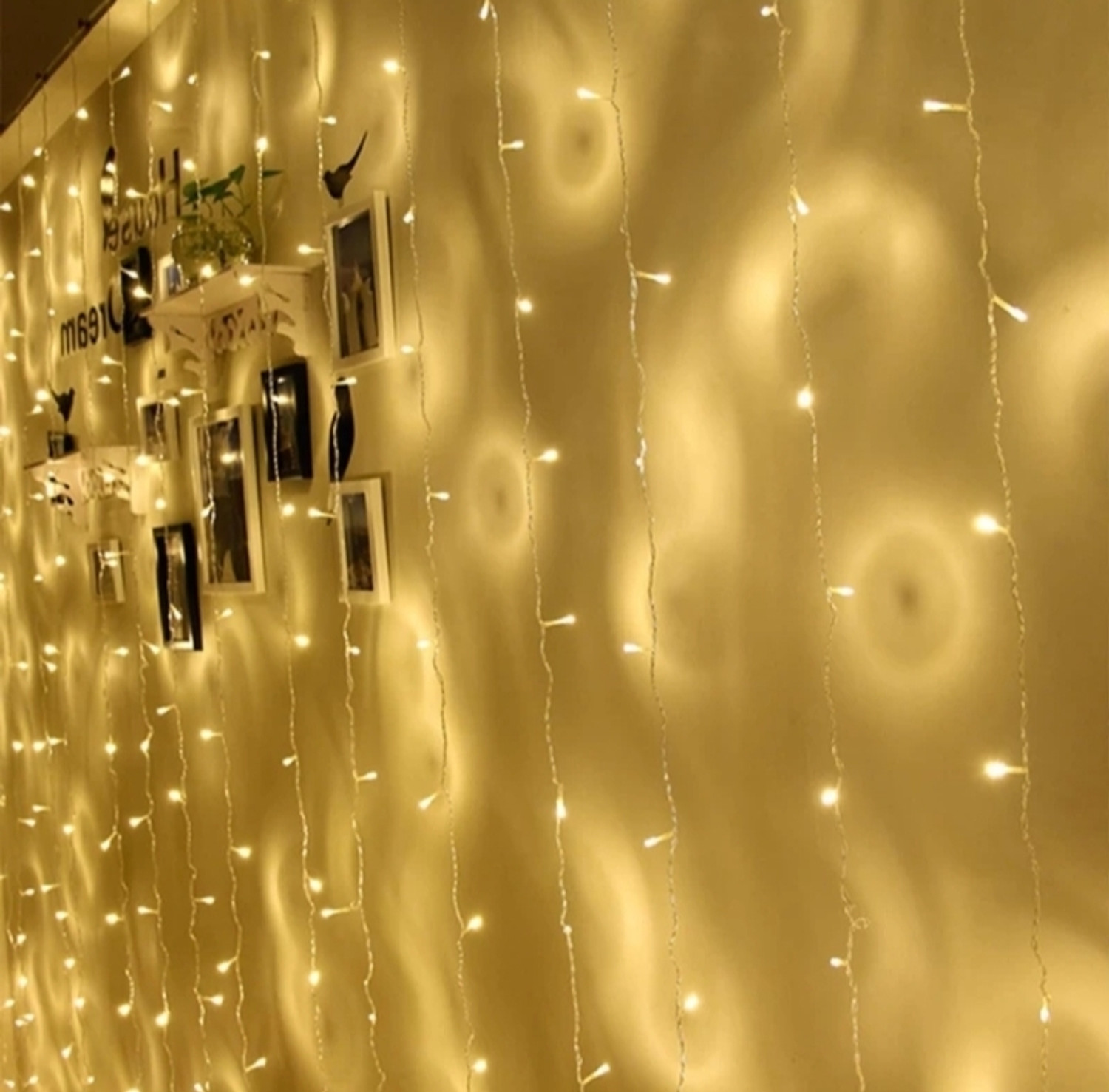 Image of Daiconstar 56 LEDs 16 m Yellow Steady Ball Rice Lights (Pack of 1)