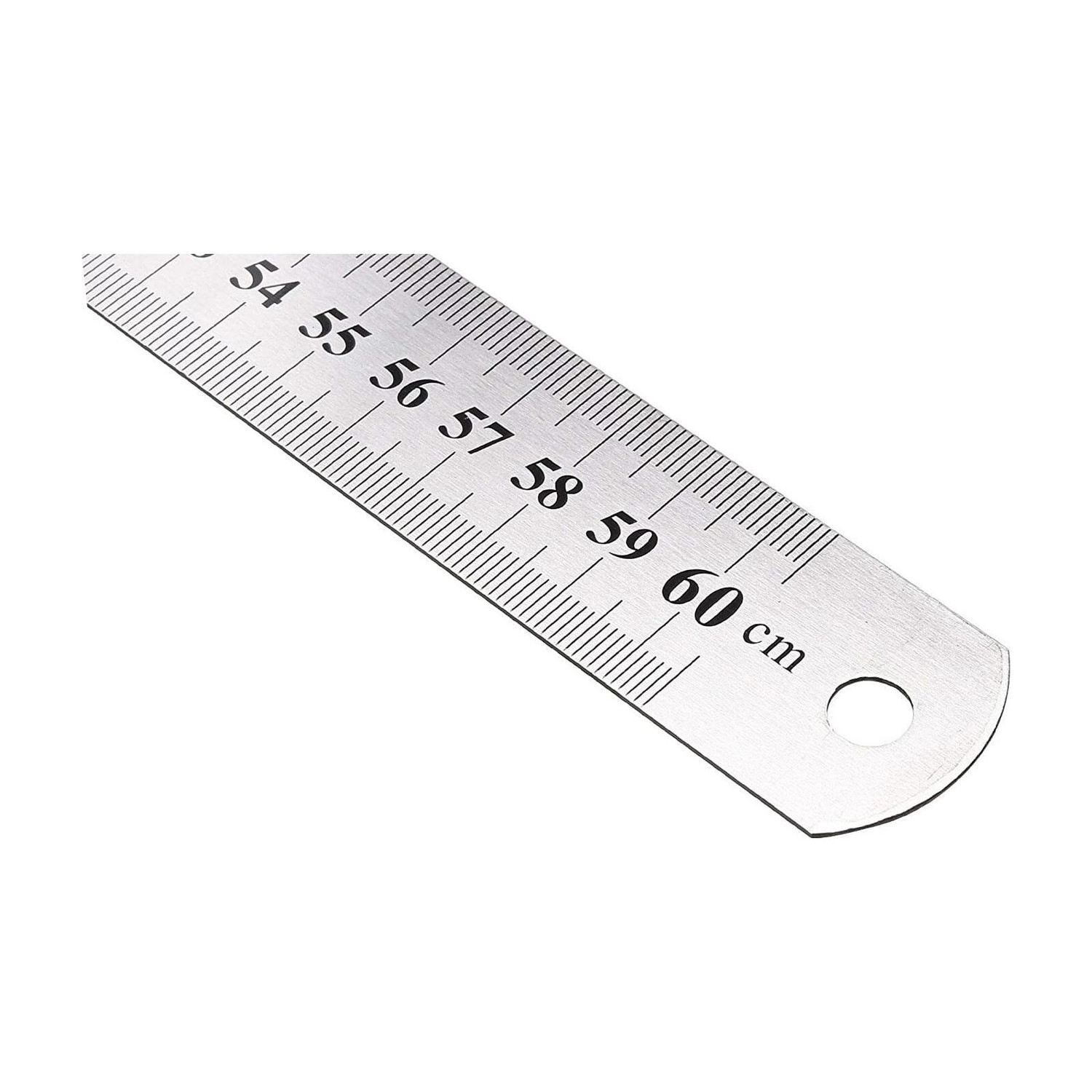 Image of Tia Crafts Stainless Steel Ruler Scale Long double Side Measuring Tool 24 inch 60 cm Ruler