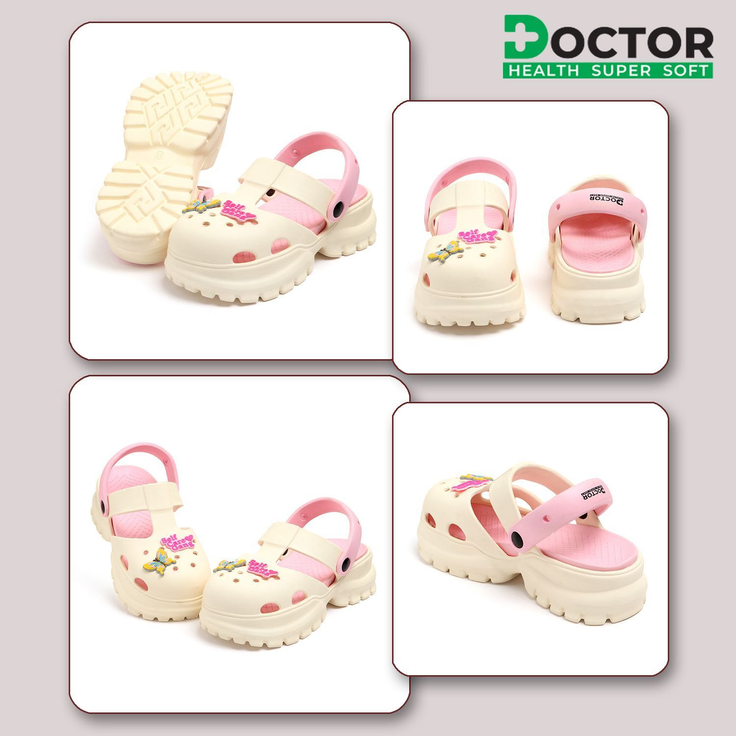 Image of Doctor Health Super Soft Women Newly Launch|Classic Soft|Cushion|Comfortable|Premium|Sty Women Clogs