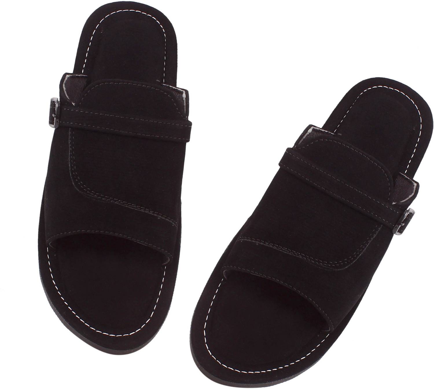 Hayat Men Black Sandals - Image 5