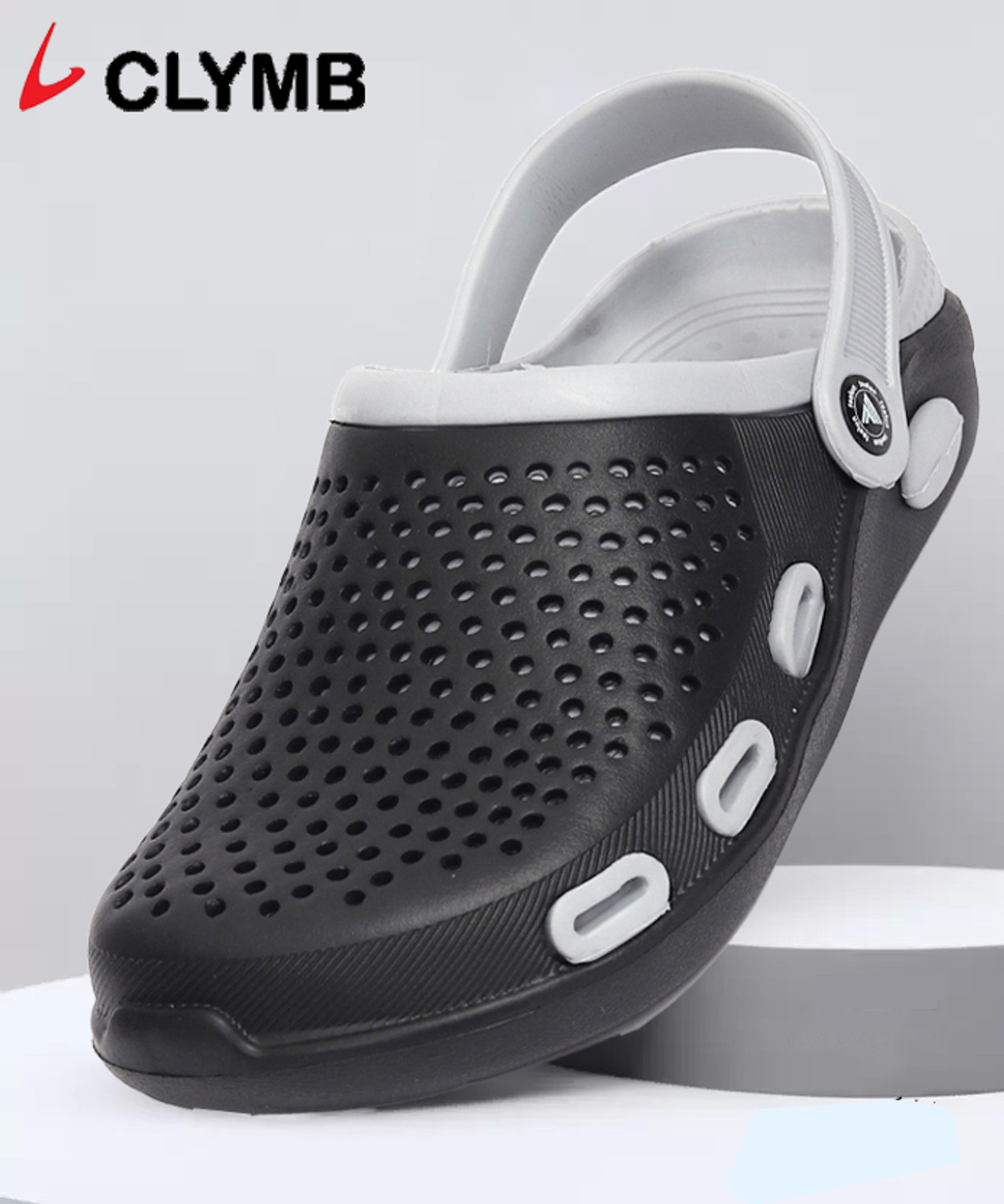 Image of CLYMB Men Grey Clogs
