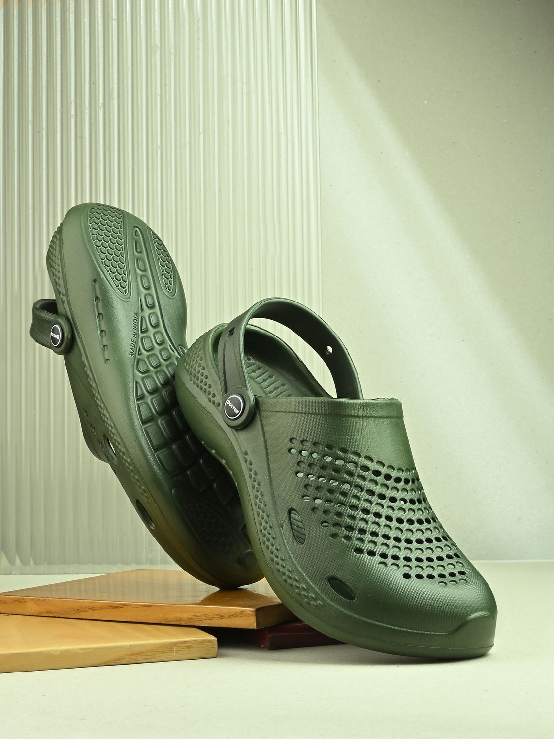 Image of Doctor Health Super Soft Men Orthopedic Clogs | Doctor Recommended | Arch Support, Pain Relief Men Clogs