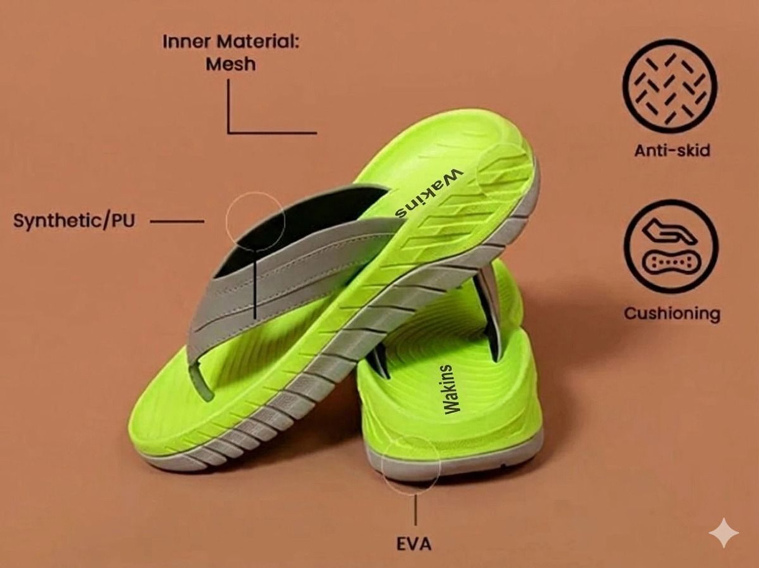 Image of SIGN APP Men Sandals