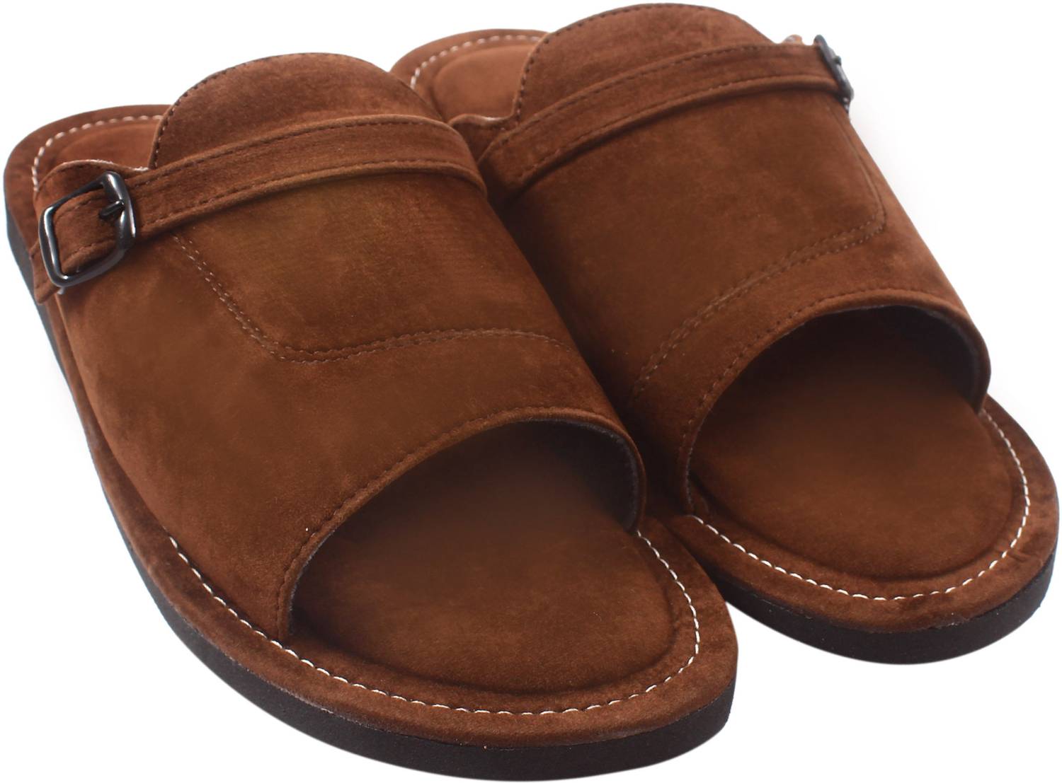 Hayat Men Brown Sandals - Image 2