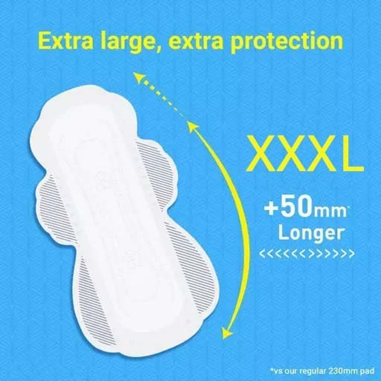 Image of Padycare Top Layer cotton Jumbo maxi-care Pad Sanitary Pad