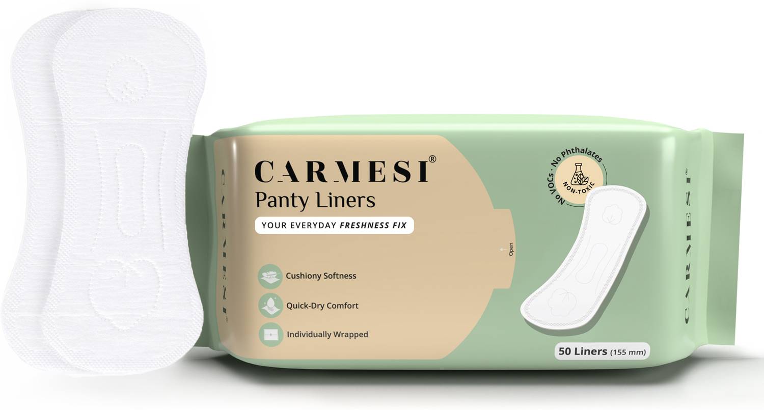 Carmesi Panty Liners | Keep You Fresh & Dry All-Day Long Pantyliner
