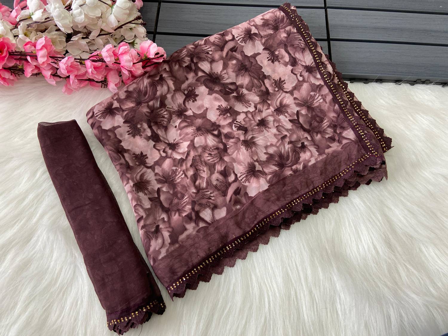 bhavika silk mills Printed Bollywood Georgette Saree