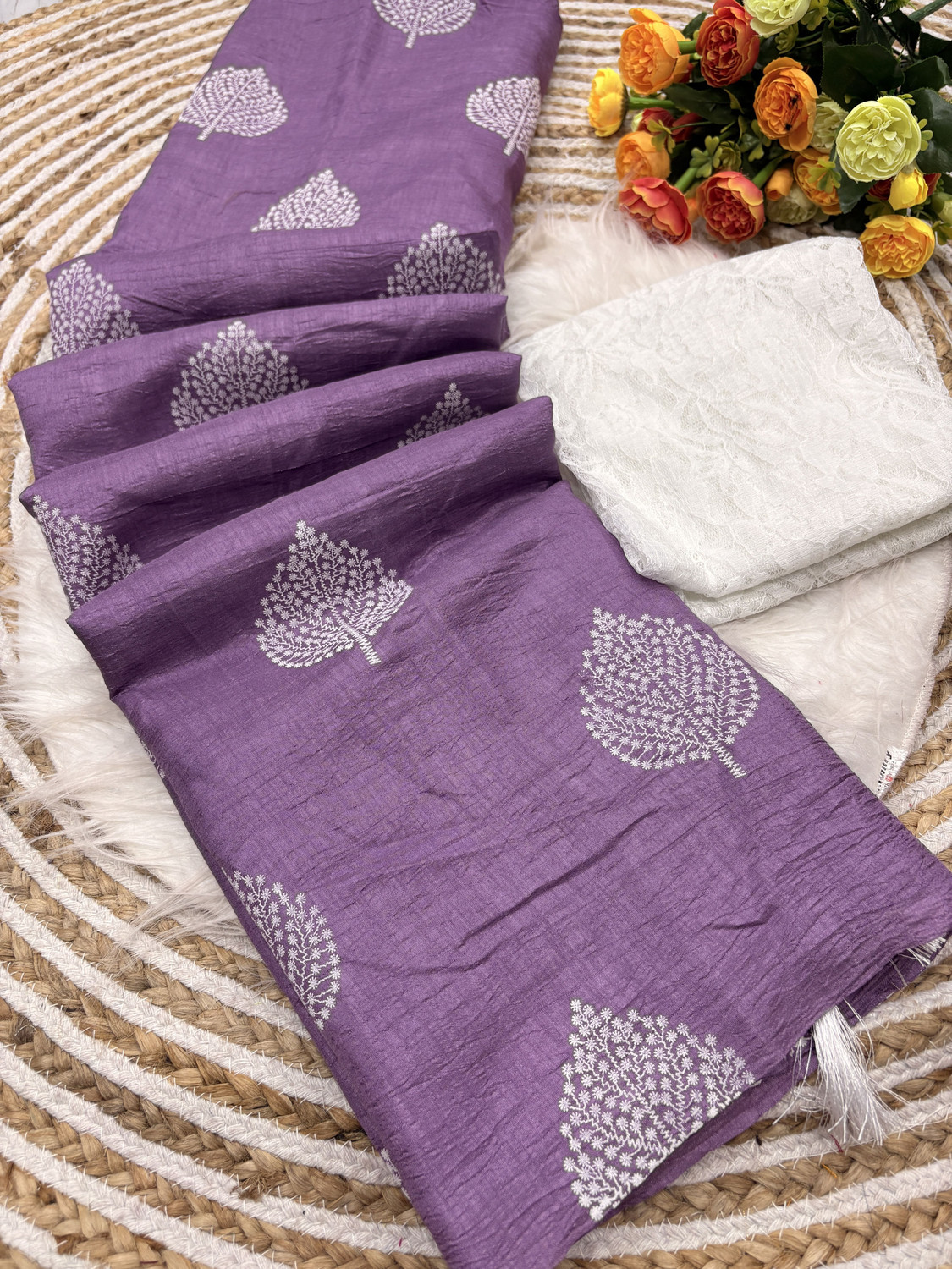 Image of sadika Printed Daily Wear Silk Blend Saree