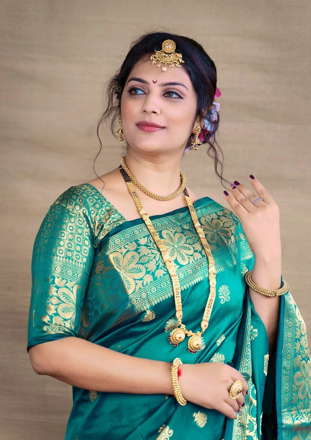 Image of Neel Fashion Woven Banarasi Pure Silk Saree