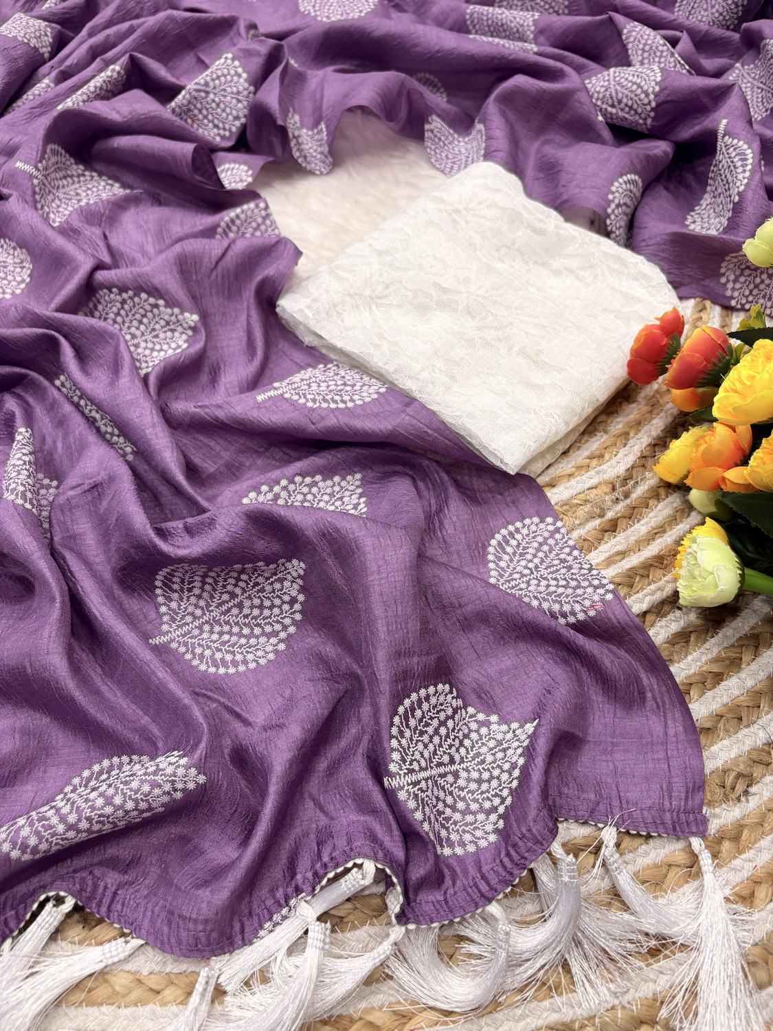 Image of sadika Printed Daily Wear Silk Blend Saree